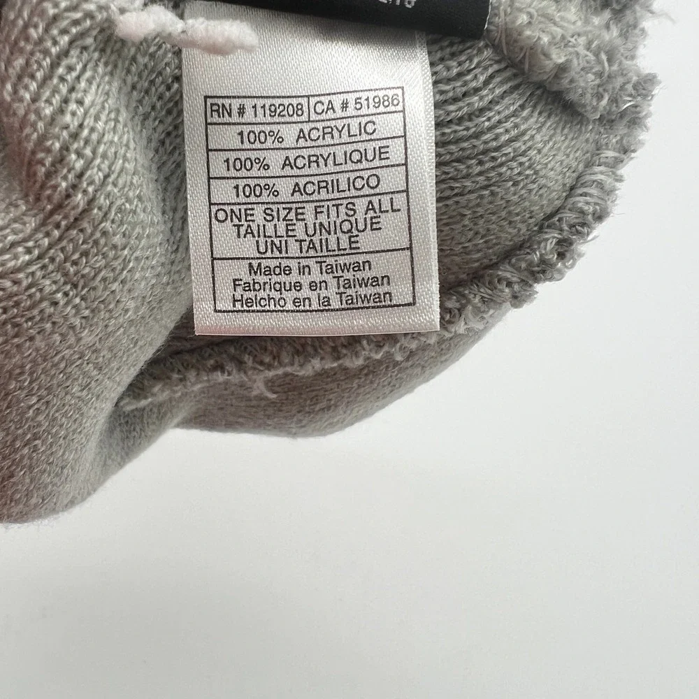 Adidas NHL Gray Knit Beanie Hat Team Logo OSFA One Size Fits‎ All Acrylic